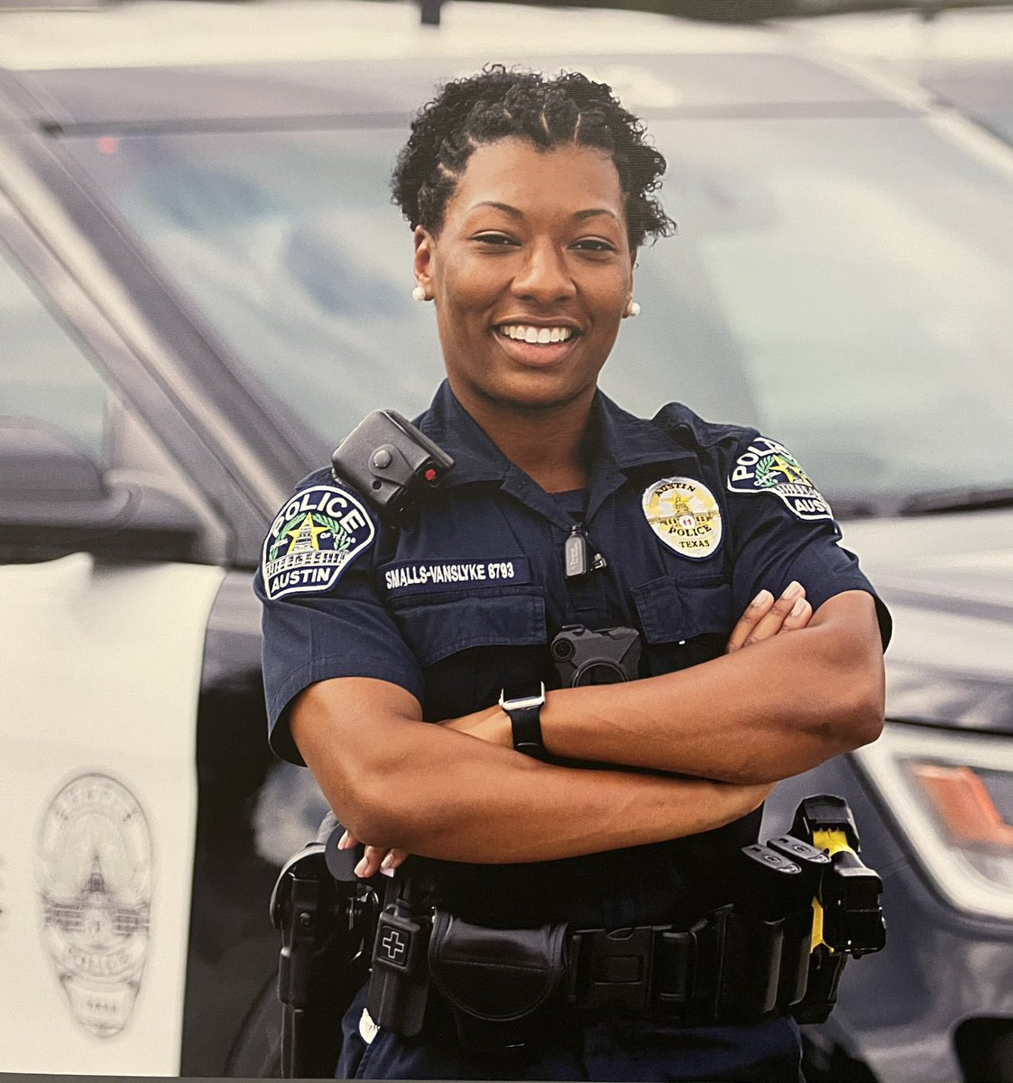 black female police