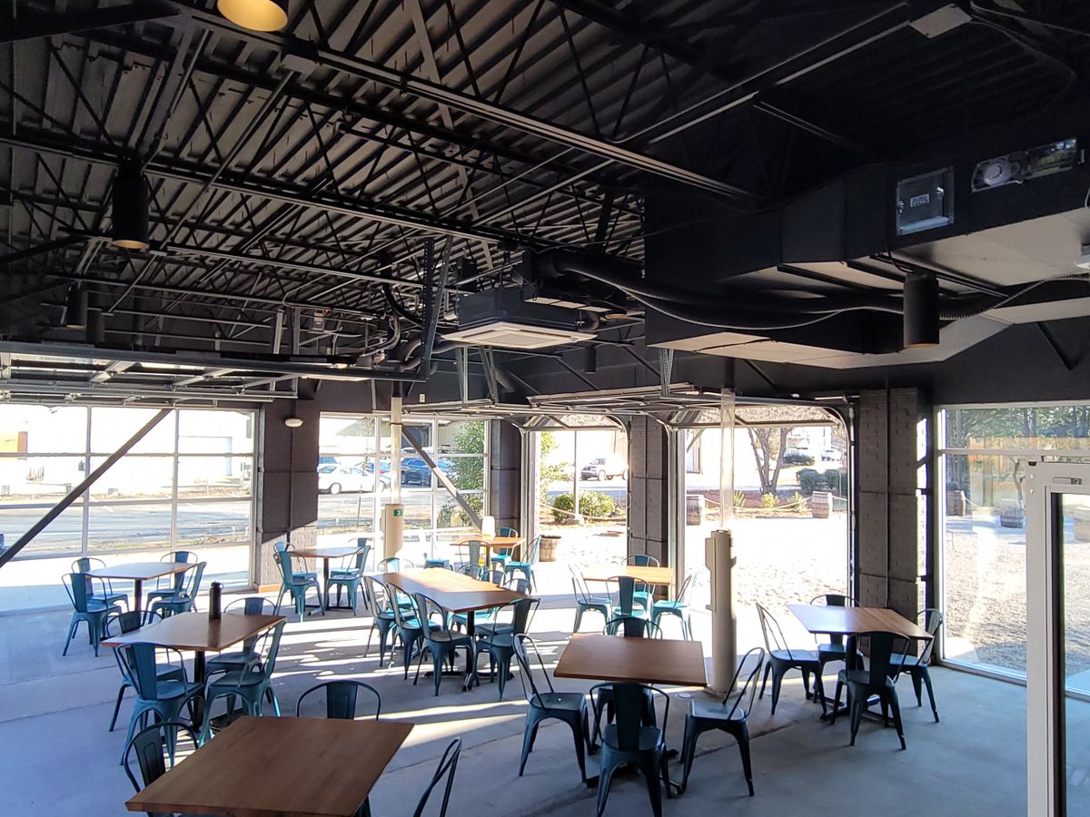 Charlotte’s first brewery in a (former) bank opens soon. bit.ly/3rwojal #CLT5 .
🖋: <a href="/DanielHartis/">Daniel Hartis</a> 📸: Vaulted Oak Brewing