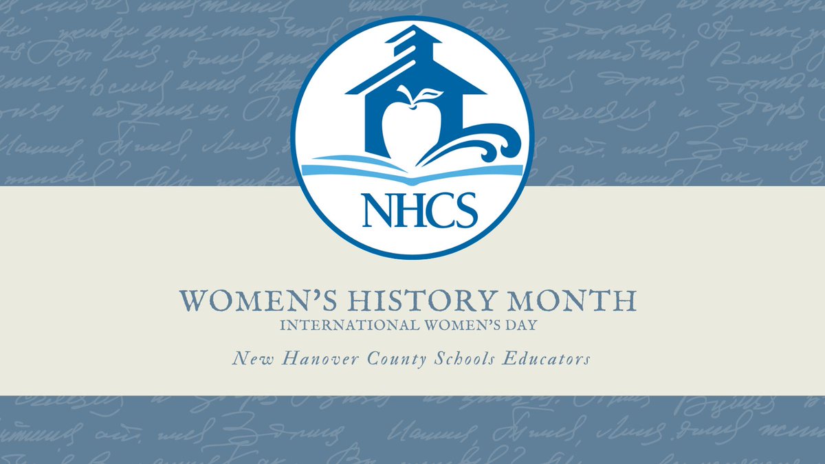 Today we celebrate and recognize all the phenomenal women who make up New Hanover County Schools.  From bus drivers to directors and board members to teacher assistants NHCS does not work if they do not. #InternationalWomensDay