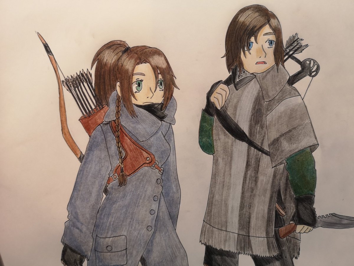 fullmetalwing's tweet photo. My dumb walking dead drawing with my favourite character Daryl and my girl Snow

#TWD #DarylDixon #TheWalkingDead #TWDfanart #fanart #WalkingDead #art #pencil #WalkingDeadOC https://t.co/rnyCHTZB3J