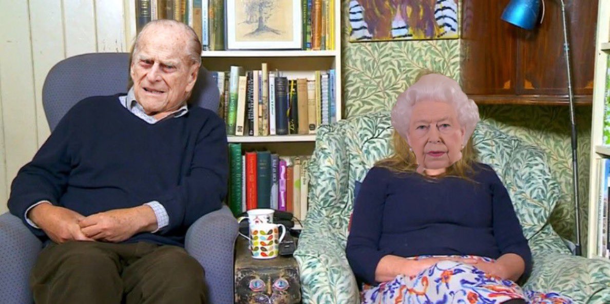 In Windsor, Phil and Liz are settling down for some Monday night drama on ITV
#MeghanandHarryonOprah
