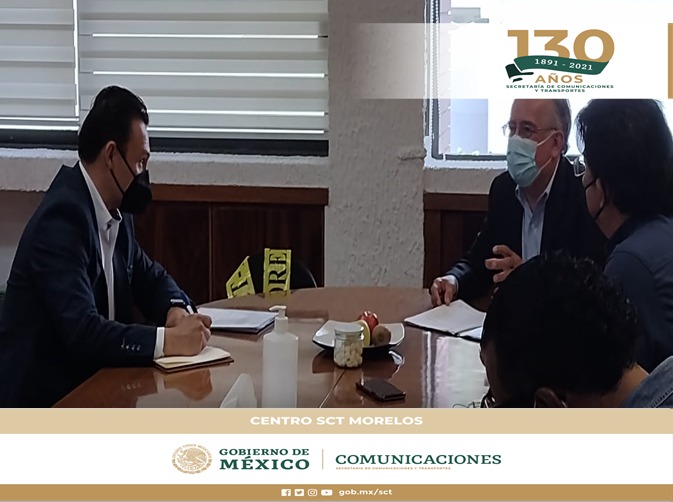 SICTMorelos's tweet photo. El Director General de @SCT_Morelos sostuvo este lunes 08 de marzo una reunión de trabajo con el Rector de la Universidad Autónoma del Estado de Morelos (UAEM), Dr. Gustavo Urquiza Beltrán. 📖🖊️ #SCTMor https://t.co/LQXXYXt6gQ
