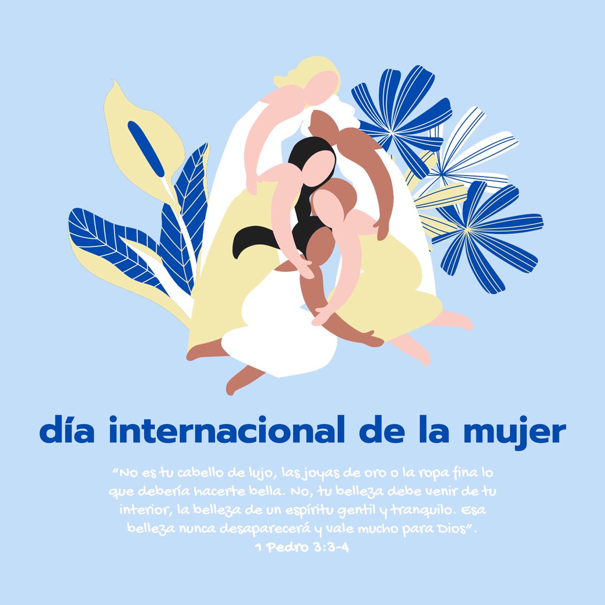 PsAleRuvalcaba's tweet photo. Día Internacional de la Mujer💜
Eres hermosa y sabia. Sobre ti está la capacidad de salir y enfrentar cualquier circunstancia, fuimos creadas para bendecir y fortalecer.
Así que no temas ni desmayes porque hay alguien que nunca dejará de recordarte cuán valiosa eres ante sus ojos https://t.co/hu8dJrcCWw