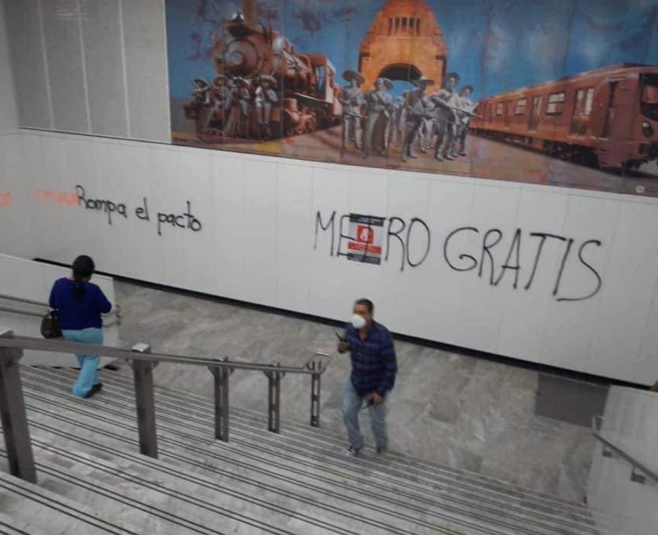 Daños al metro, transporte público.

¿Y así ya se acaban los feminicidios?
#NoMeRepresentan