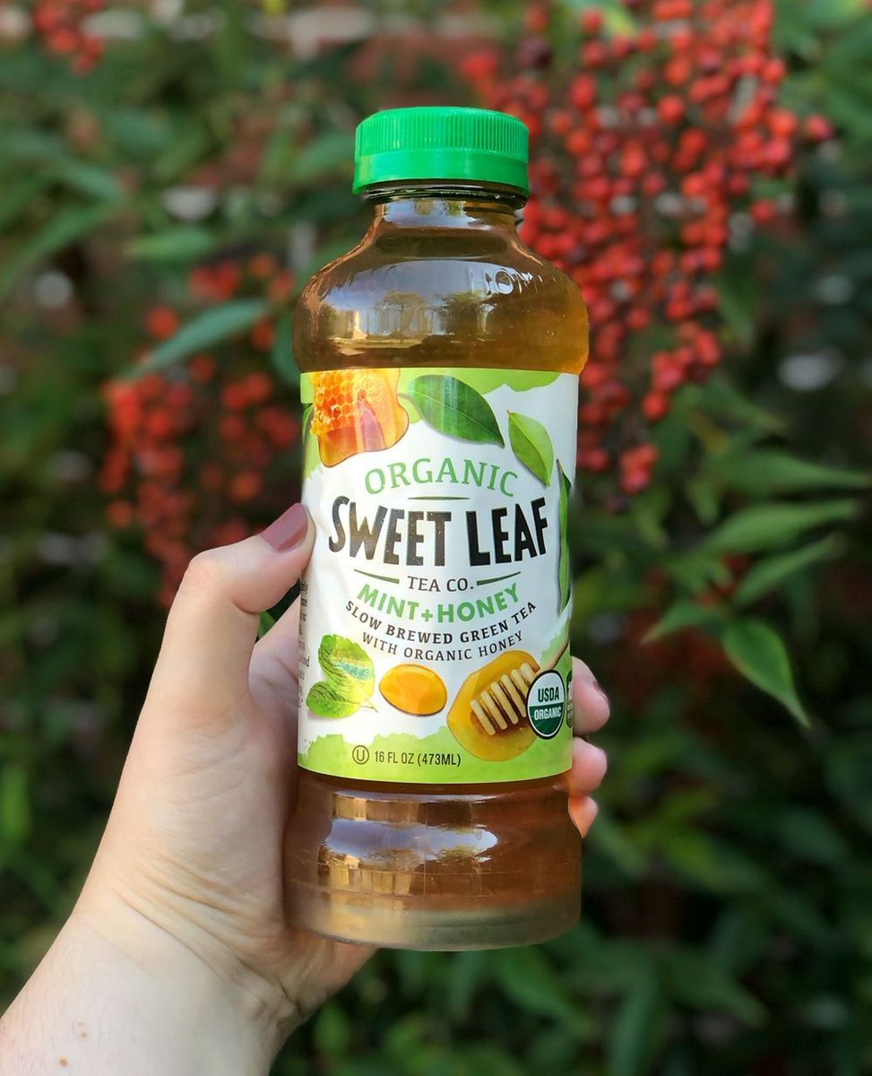 Mint &amp; Honey is BACK! Grab it while you can at PurityOrganic.com 🎉 🍯  #SweetLeafTea