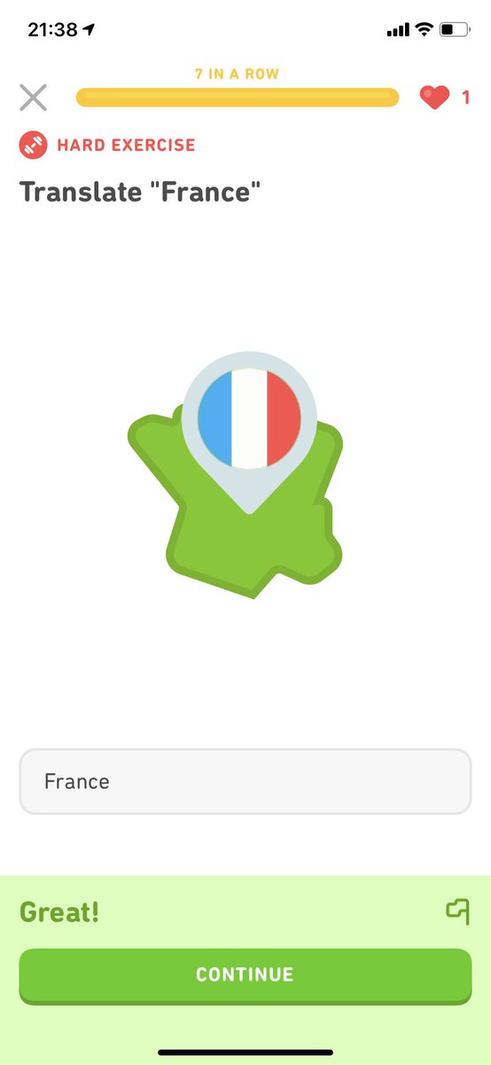 ACtiadelsol's tweet photo. @duolingo hard exercises are getting too much now😥😂 https://t.co/TJLhmnnEXi