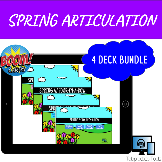 onlinespeechnow's tweet photo. Check out our NEW Spring Boom Cards™! 🌻  #telepractice #telepracticeslp #teletherapy #teletherapyslp #teletherapymaterials #spring2021 https://t.co/458EsfhEBB https://t.co/TIe5CHPPeb