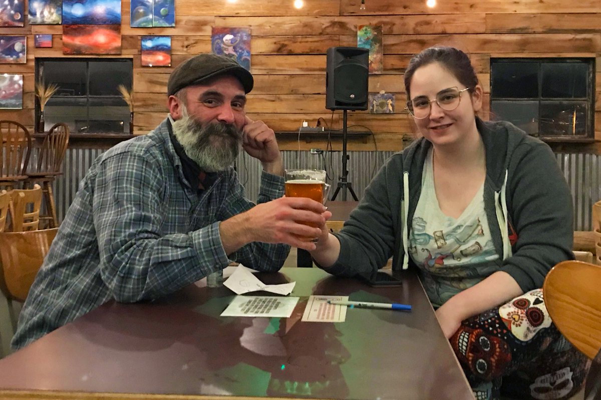 Monday's are for Trivia! Get a team together and join us at 7pm. Tonight's categories are : 1. science 2. music 3. miscellaneous 4. geography 5. parks and rec.