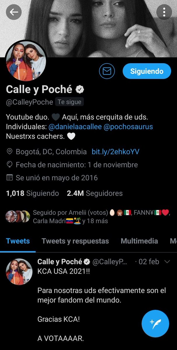 Ameli_mz's tweet photo. Casi me da un infartoooo
SUSCRÍBETE A CALLE Y POCHÉ 
#VotaCachers #KCA https://t.co/QKv4f4kv35
