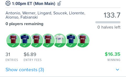 Tstrong26's tweet photo. #epl #profit ⚽💸🔥 https://t.co/yBqe095U0z