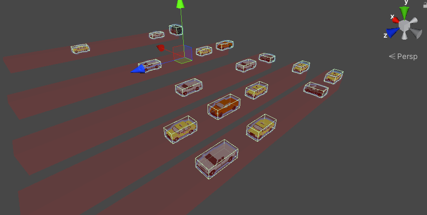 randomly spawned parked car prefabs