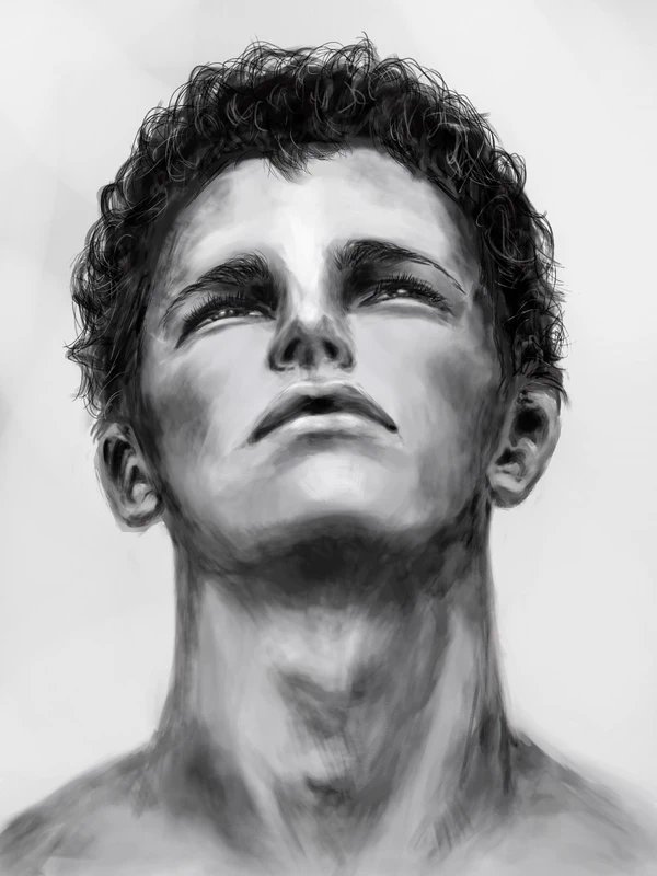 ぶりかま どこかの誰かに刺さればそれで良い 絵描きさんと繋がりたい モノクローン好きと繋がりたい 人物画 アオリが好きなんです