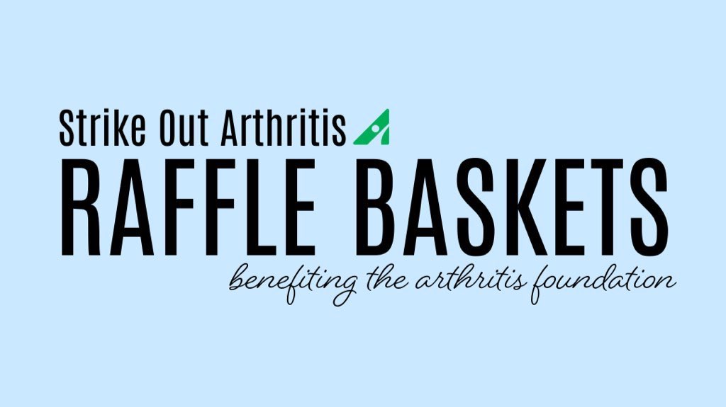 Click the link in our bio to purchase a raffle ticket benefiting the arthritis foundation! 💙
