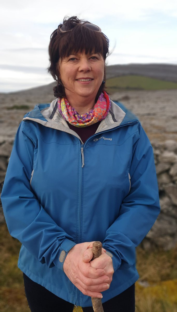 Continuing our series of meeting the people of the Burren, with Marie McGauren of Burren Experience Guided Walks. Marie brings small groups on walks off the beaten track on land farmed by her family for generations. #ecotourism #experiencetheburren #whenwetravelagain