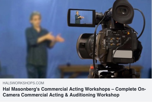 Halsworkshop's tweet image. STARTS TOMORROW! On-Camera Commercial Acting &amp;amp; Auditioning Workshop. Tue Mar 9, 16, 23, 30 &amp;amp; Apr 6 from 4pm-7pm (PST) - 7PM-10PM (EST) - online via Zoom. Join us: halsworkshops.com/on-camera-comm… 5 weeks 8 Students $275.

#acting #commercial #commercialacting #actingclass #actingworkshop