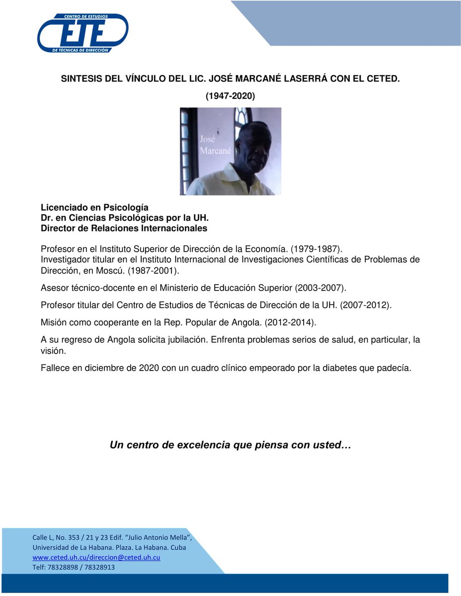 Reconocimiento Póstumo a Profesores del CETED