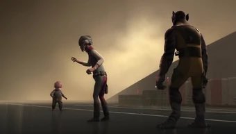 Genderbeitrag's tweet photo. „They CAN fly.“ 🤣🤣🤣
Man kann Hondo nur mögen. Irgendwie. #StarWarsRebels #S04E15 #SW21GC https://t.co/pIeKZDJ7F9