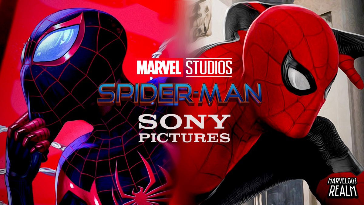 bpjtxn's tweet photo. #SpiderMan **RUMOR**🚨

THS claims Marvel will produce 2 Spidey franchises.

- They’ll continue w/Tom Holland’s Spidey, following him through college.
- They’ll also introduce Miles Morales to the MCU &amp; have him join the Young Avengers.

@ThatHashtagShow | https://t.co/BYPny0aUQ8 https://t.co/yoLgSOnj25