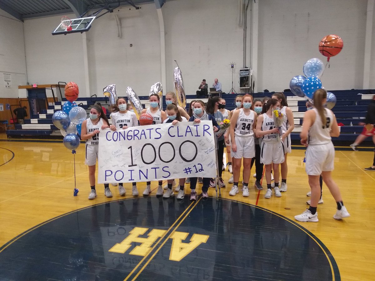 Clair Marion 1,000 points