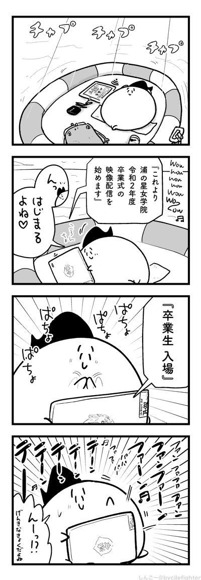 ちかたちのそつぎょうしきをみはじめるまちゅうら 