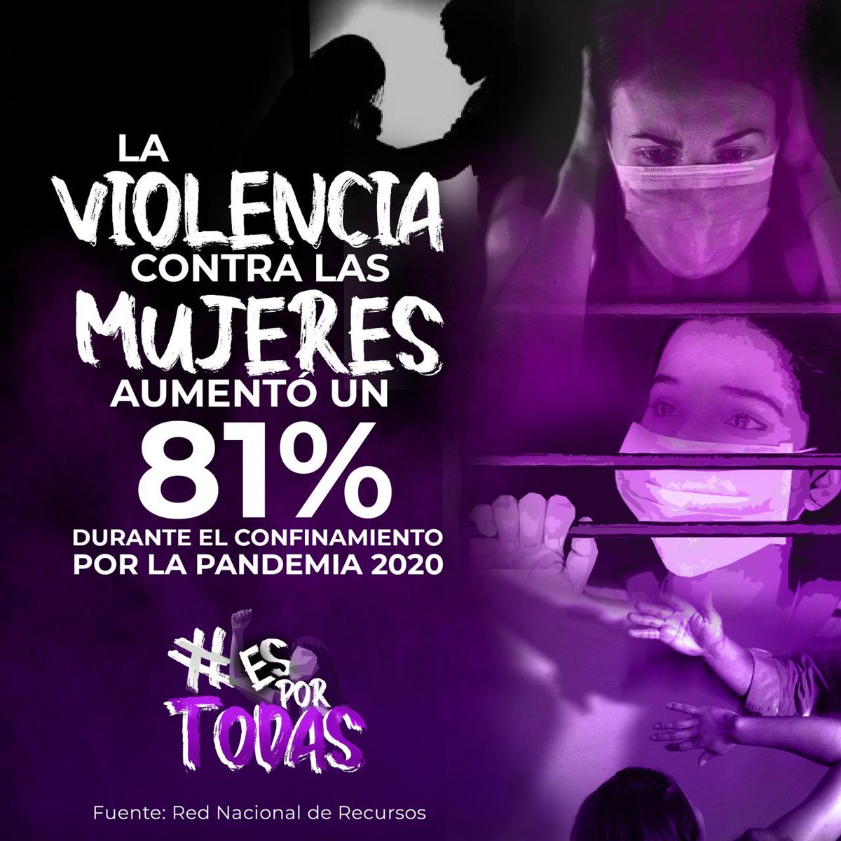 Hoy, levantamos la voz y pedimos justicia junto con cada una de ellas.

Hoy, #EsPorTodas.