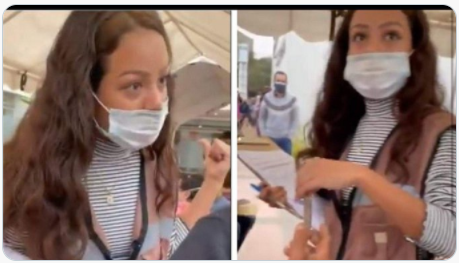 ianmg7310's tweet photo. Nada de que "Victor Romo les recuerda que tienen que votar por Morena si no van a perder sus despensas y ayudas del gobierno."

Gracias Ing, le diste al clavo.

A ver, alguna vez intelectual Lorenzo, rebata eso.

O como #LadyProle condicionando vacunas https://t.co/w79Fx1YkqH