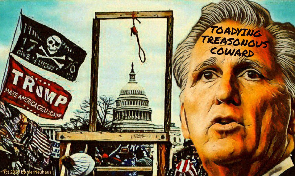 @GOPLeader Dear Kevin McCarthy, No one likes Sedition.  #NeverForgetJanuary6th