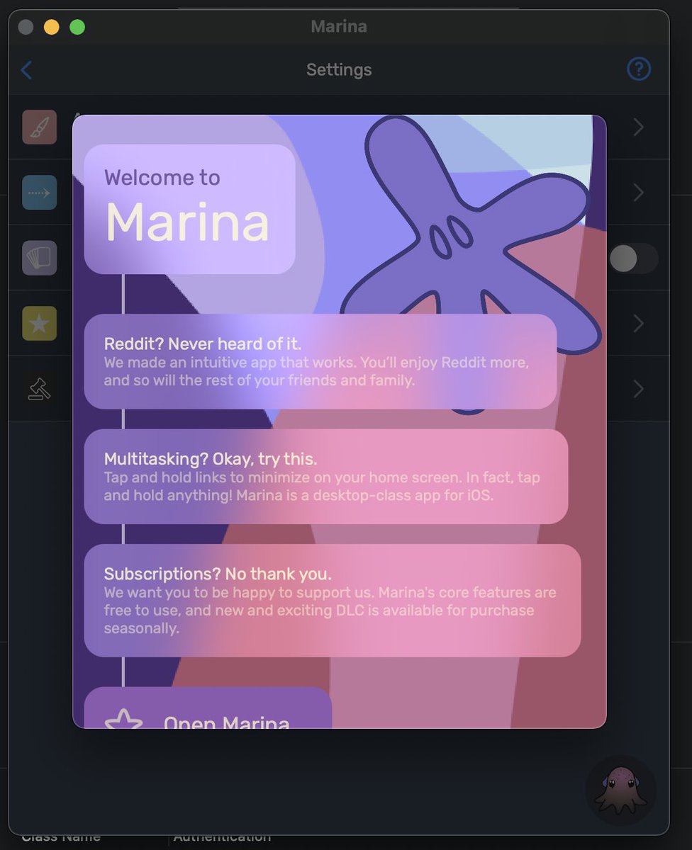 submarineapp's tweet image. Marina is not an iOS app. It&apos;s an everywhere app.