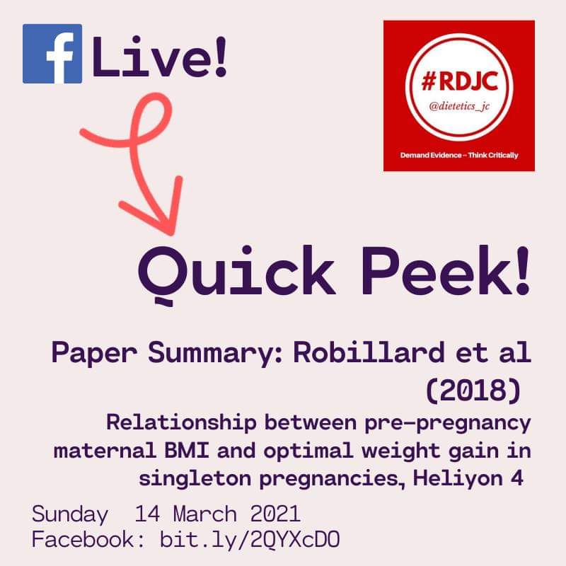 dietetics_jc's tweet photo. One week to go until #RDJC 🤗 Prep with our introduction to the paper vid, Sunday 14/03 https://t.co/Z5t07Br30f