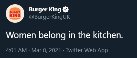 JeffTutorials's tweet photo. @BurgerKingUK Deleting does not fix anything! https://t.co/GbAJGmcyxk