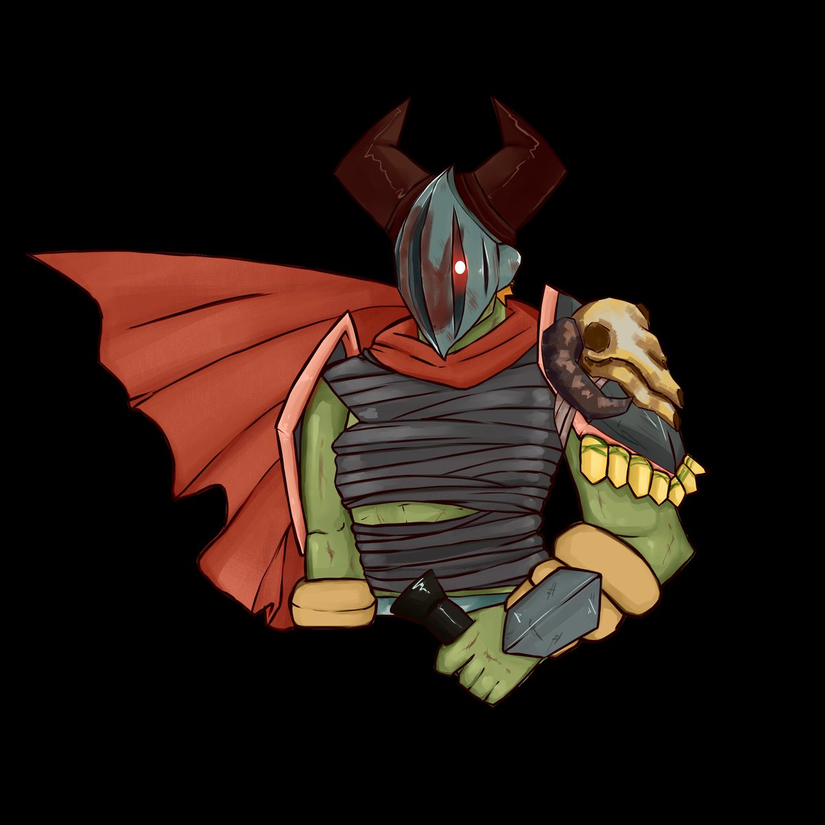 MrDemoVE's tweet photo. Introducing my first ever DnD Character! Drawn by the amazing @RabbitsFoodz
⚔️Oskar Hardhat ⚔️
Half-Orc Barbarian, Path of ⚡Wild-Magic⚡
#dnd #halforc #barbarian #pathofwildmagic #Commission
#art https://t.co/YPas1nIckt