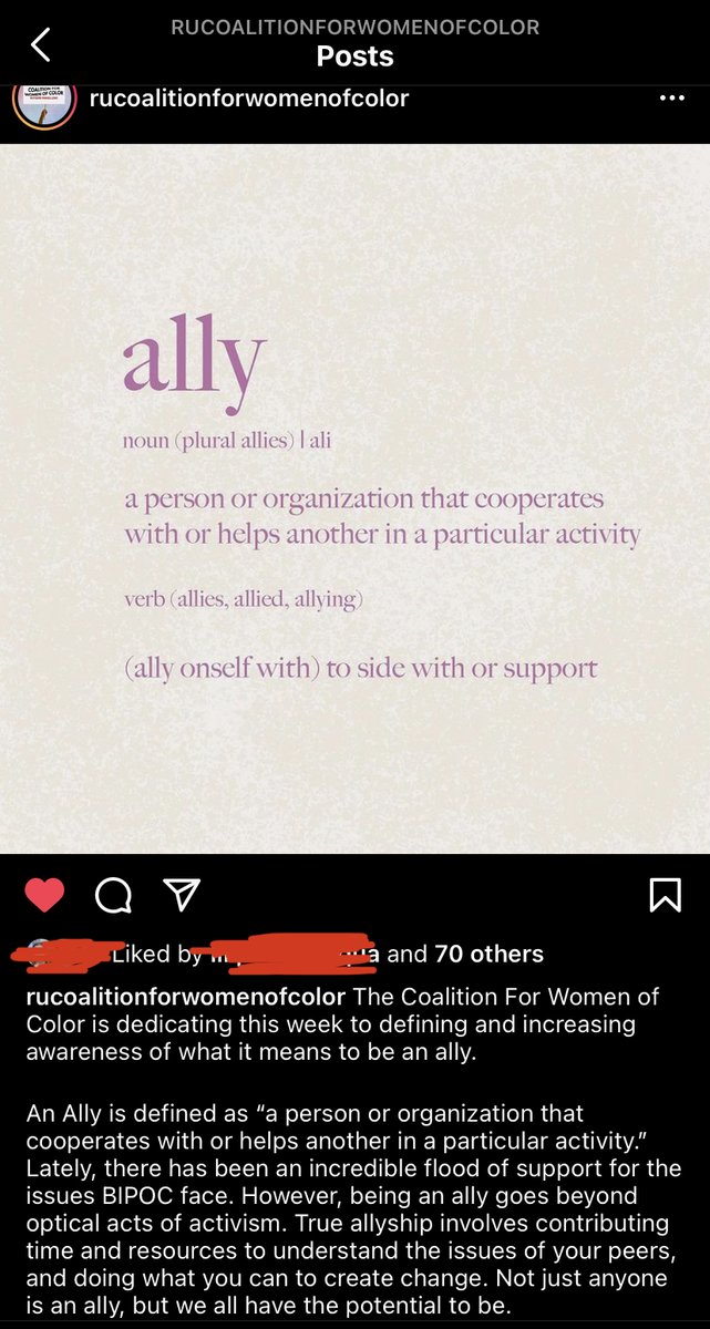 jms1093's tweet photo. (Part 2) As Warner said, the CWC would be considered a counterpublic bc they "are constituted through a conflictual relation to the dominant public" (Warner, 2002, p. 2). They defend their right as women of color by making powerful post and statements on insta #DCIM352 #CWC https://t.co/AeiZISxVcn