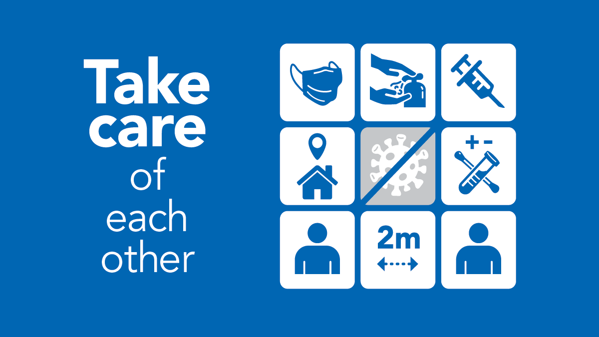 With the Delta variant being so transmissible, we’re seeing an increase in cases in Peel. 

Please get both doses to protect yourself and our community and remember: 

🏠 Stay home and get tested if sick 
↔️ Keep 2 metres apart 
🧼 Wash hands 
😷 Wear a well-fitted mask