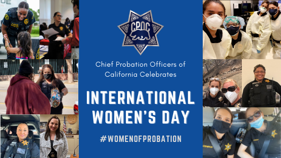 CAProbation's tweet photo. We are grateful for the amazing women of #CaliforniaProbation and their work to enhance safety in our communities and help justice-involved individuals every day. We are proud that 51% of our probation officers in CA are women! #InternationalWomensDay #WomenofProbation https://t.co/pJoGZwY0CS