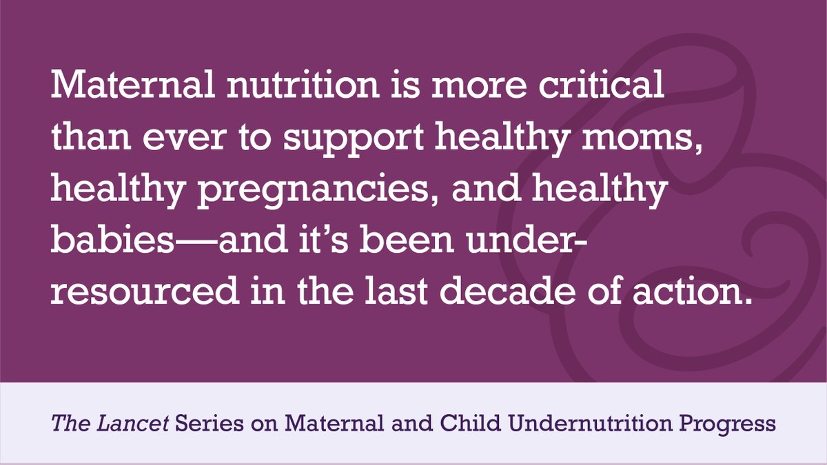 It was fun and an honor to moderate today's <a href="/TheLancet/">The Lancet</a> launch of new maternal and child undernutrition Series. 

Prioritizing maternal nutrition this #NutritionYearOfAction across all sectors WILL accelerate progress.