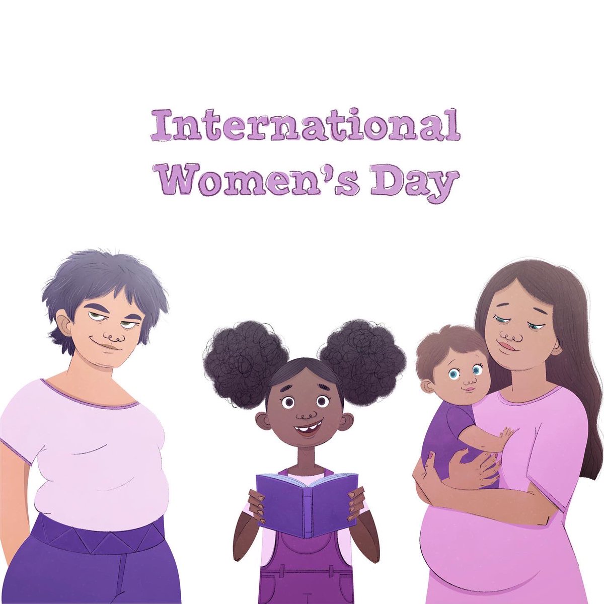 lolidunnit's tweet photo. happy #internationalwomensday !! better late than never 😬 whipped this up tonight as i forgot ! 🙈 ✏️ 

#womensday #womensday2021 #internationalwomensday2021 #illustration #artoftheday #procreate #procreateart #girlpower #feminist #feminism #womenempowerment #characterdesign https://t.co/BEIhU7GUfg