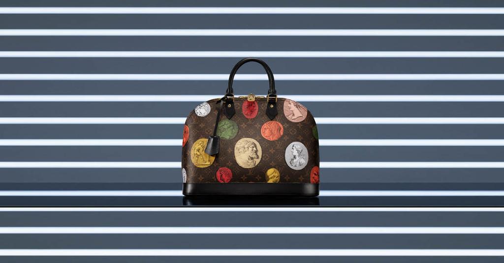 Louis Vuitton on X: #LVFW21 Uncovering a trove. A reimagined Alma