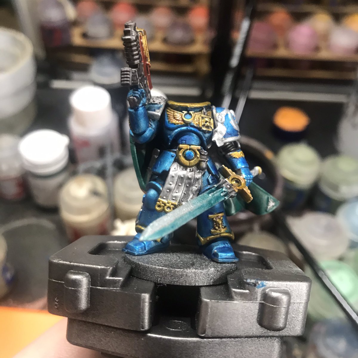 orcboyphil's tweet photo. #HobbyStreak day 437
What I’m currently working on.
#MarchForMacragge #Slannesh #WarhammerCommunity #WIP https://t.co/HFpaIPVDW9