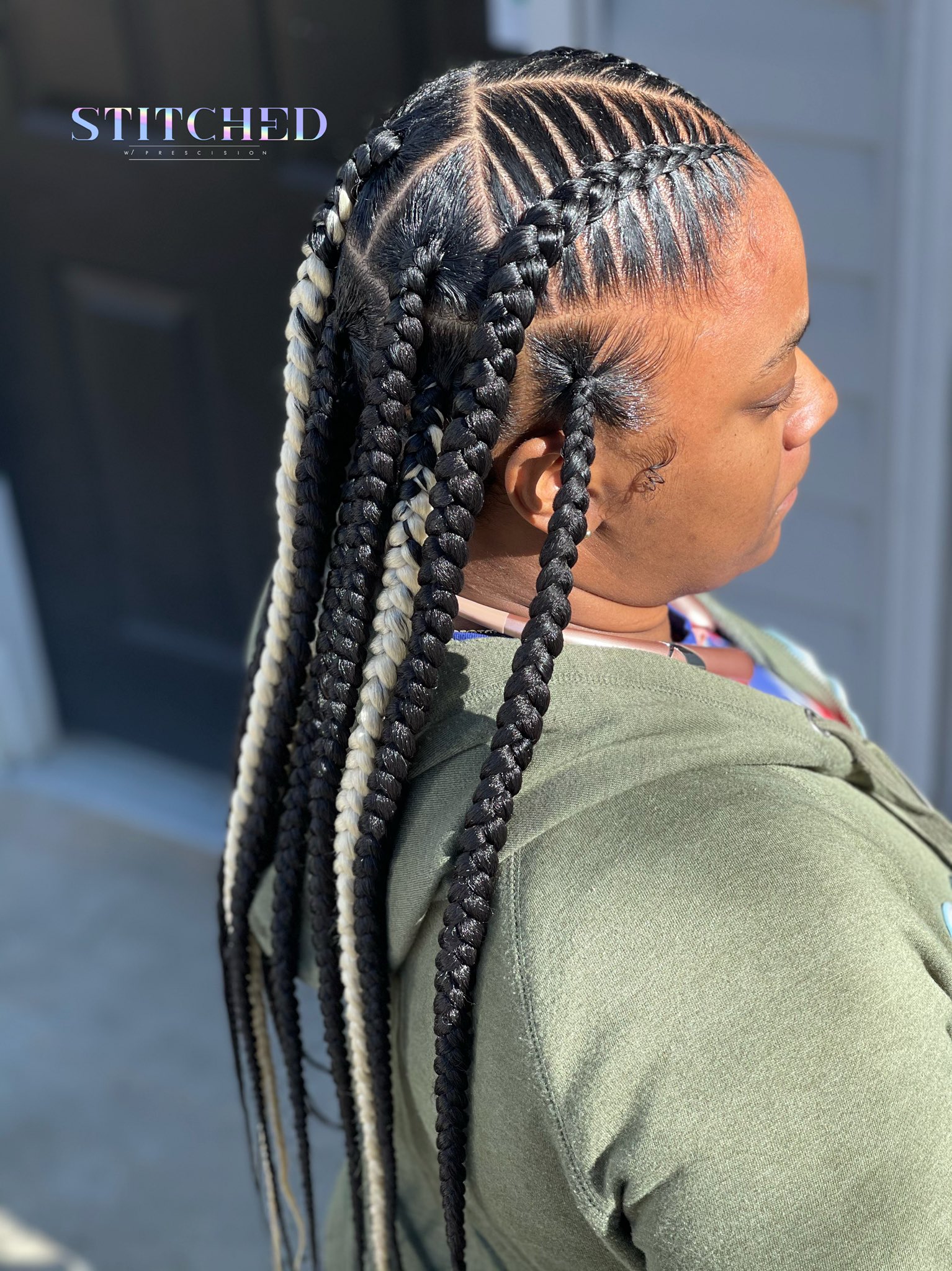 Meria on Twitter "Two Stitch Braids Jumbo Knotless 🤑 Use Coupon Code