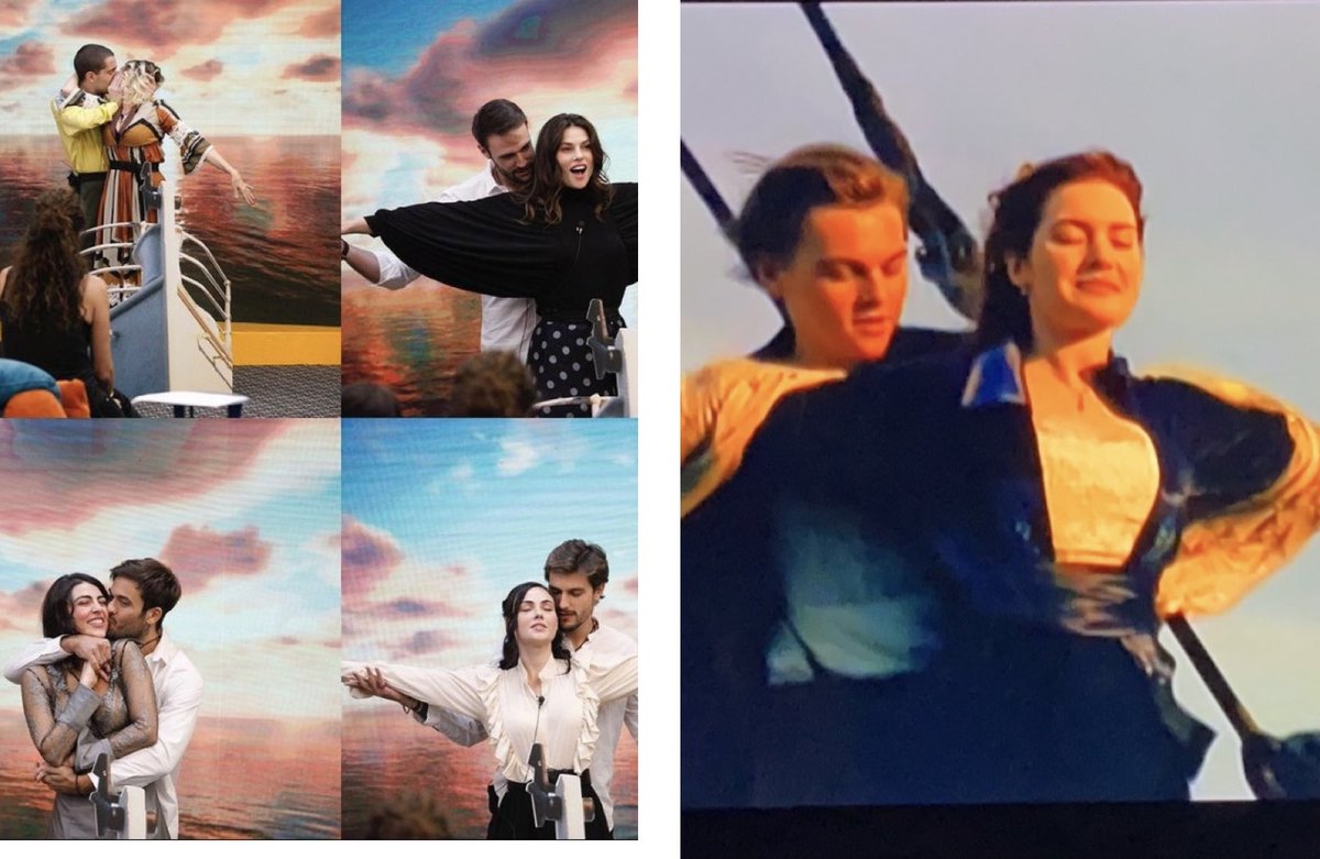 GiuliaBettelli's tweet photo. Quando hai talmente tanta nostalgia 🥺al punto di ricordarti
Questo Titanic 👇🏻 al posto di quello
originale👇🏻
GFvip5 la ship migliore di sempre ❤️ #GFVIPStoVolando #Titanic #zengavo #zorzando #prelemi #zelinda https://t.co/qbZ5tqtjZX