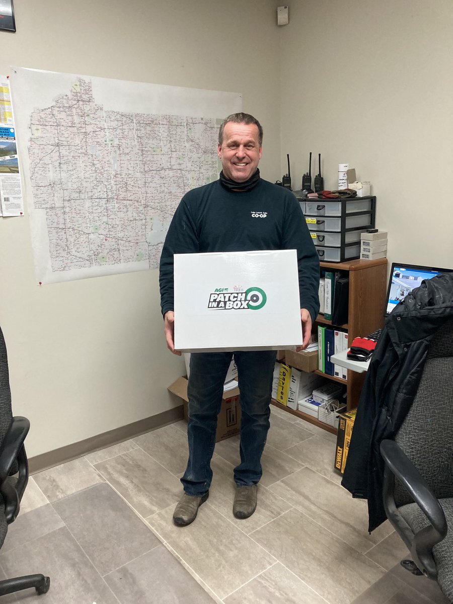 Kerry at Lake Lenore Coop says his Brier gift box will be enjoyed