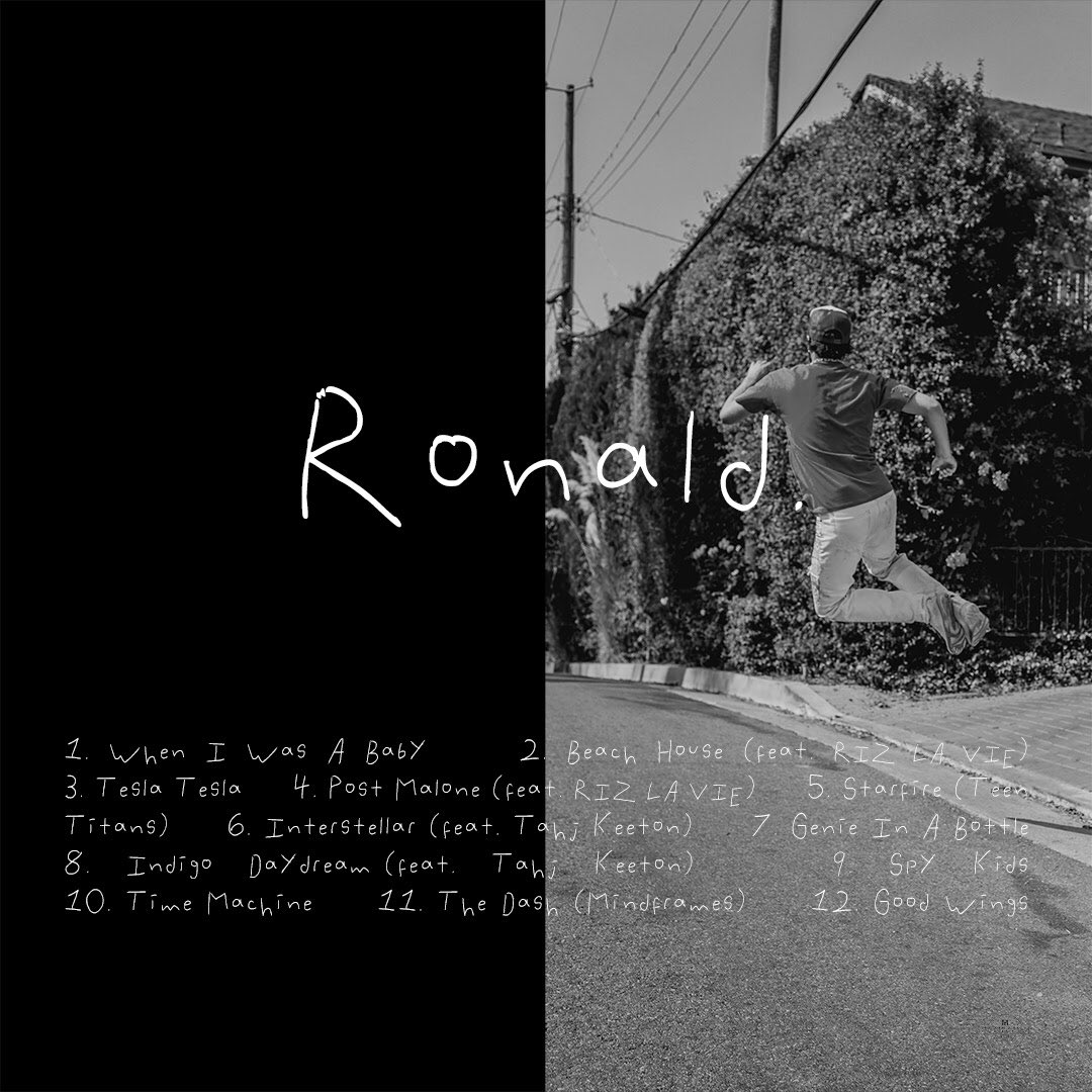 Full tracklist for RONALD, out everywhere this Friday March 12 💫

Which song are you most excited for?

Presave: dontbegreedy.fanlink.to/RONALD

We love you, Chase ❤️