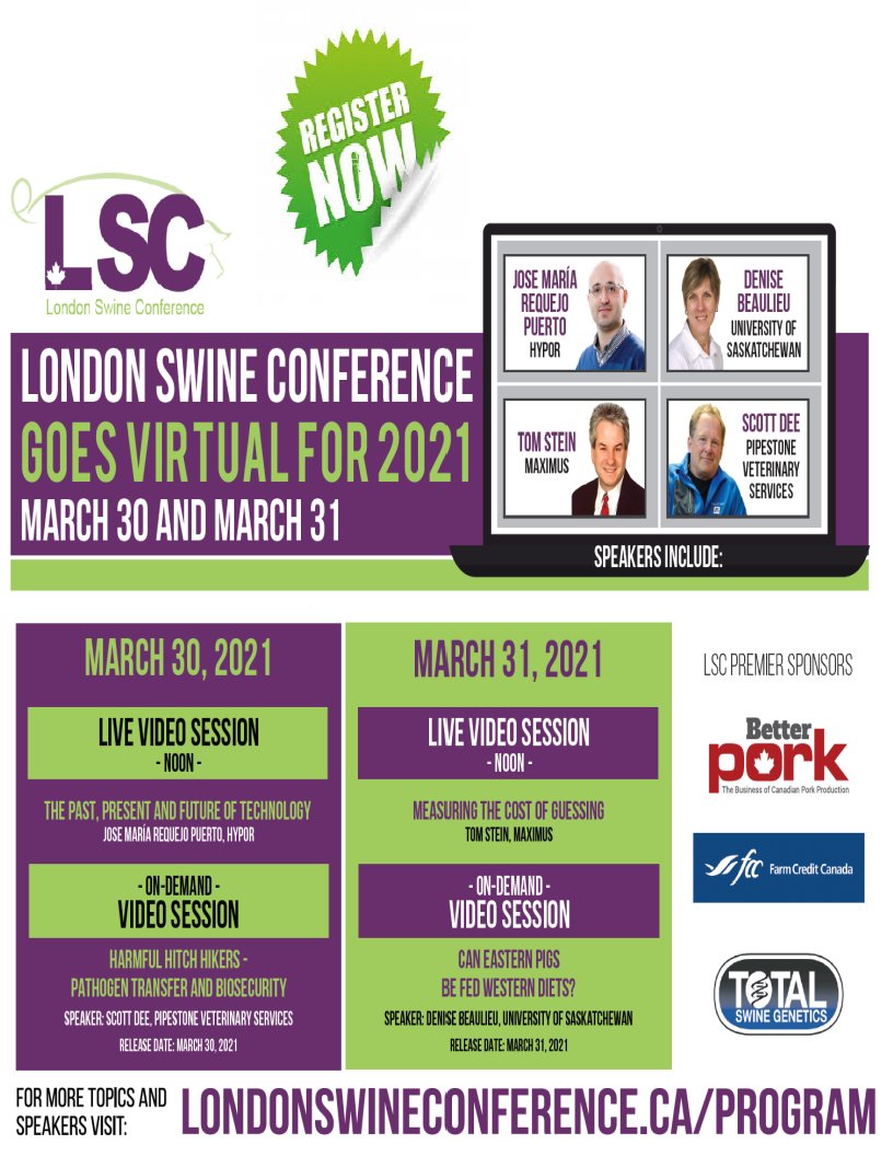 London Swine Conference tweet media