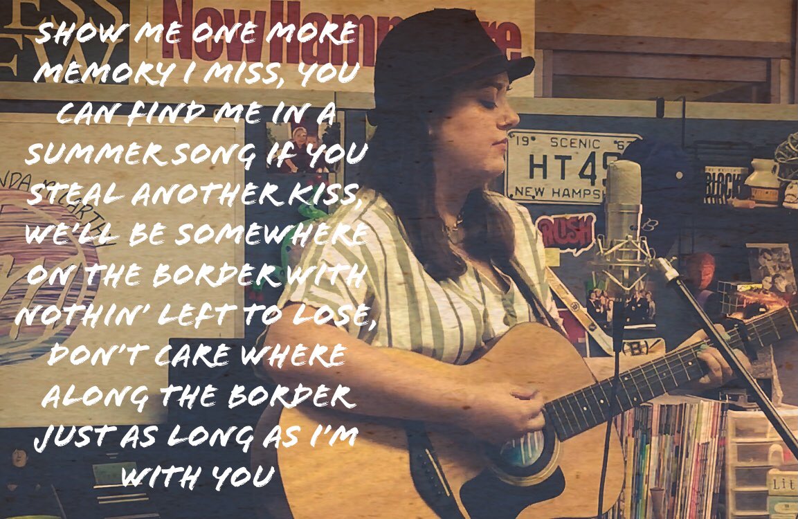 GCLQuotes's tweet photo. Artist: @amandamcmusic 
Song: On the Border https://t.co/DrwfpgtEMw