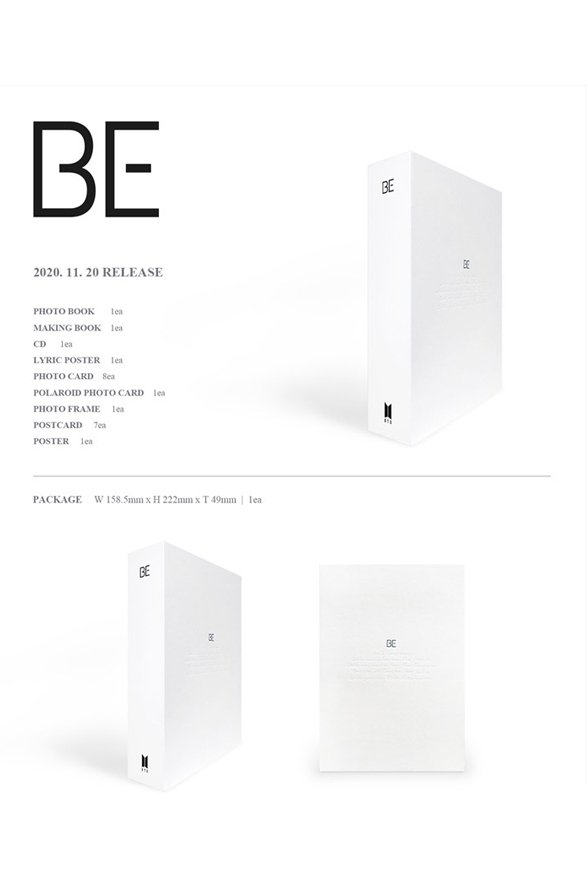 GcrypticM's tweet photo. ⚠️INTERNATIONAL GIVEAWAY⚠️ 🌍
‼️GIVING AWAY ORIGINAL BE ALBUM OF BTS DELUXE VER‼️

🎉1 LUCKY WINNER🎉 G

-Follow and rt
-Turn on notif for more
-Tag 2 Friends 

END MARCH 9, 2020; 6:00 PM KST
#Giveaway #giveaways #BTSARMY #BTS #GiveawayAlert #Giveaways #BTS_BE #BE_ALBUM #ARMY https://t.co/mlxHJnEdYM