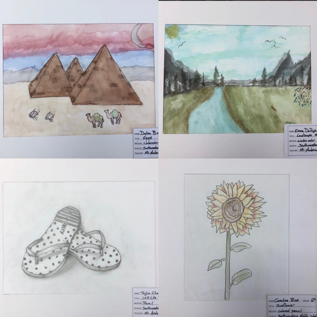 This past week marked the start of Youth Art Month - a celebration of the visual arts in our schools and communities.  Click here for the virtual gallery: tippecanoearts.org/YAM/ @tippecanoearts #TSCschools #WeAreWildcats ❤️🐾
🎨