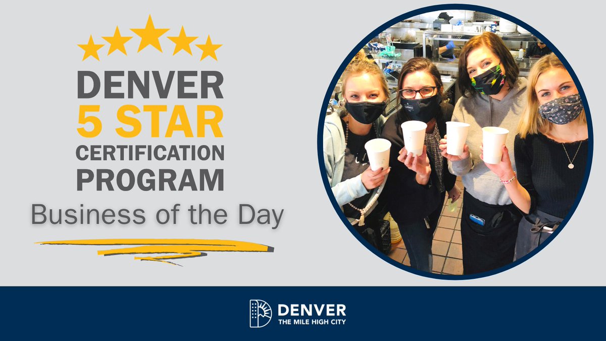 DenverOED's tweet photo. Denver 5 Star business of the day: @ivyon7th
Denver 5 Star Certified businesses have gone above and beyond to create and maintain a safe environment for patrons. 
Check out the full list here: https://t.co/m4uZOrpxAE #5Star #COVID19 https://t.co/BGEFmomW01