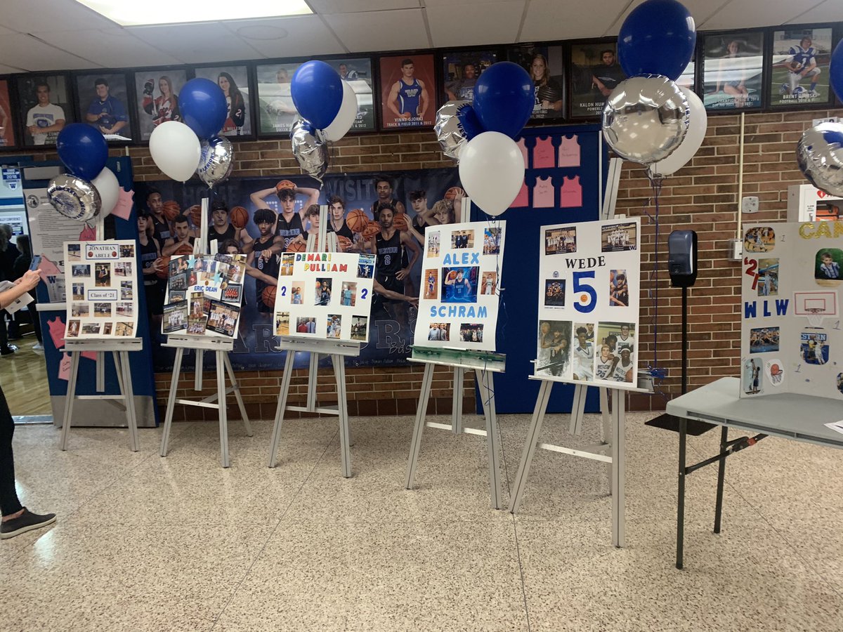 ahhamka's tweet photo. Senior Night - Warrior BBall - Thank you for representing Western. https://t.co/bsnR6hOfHW