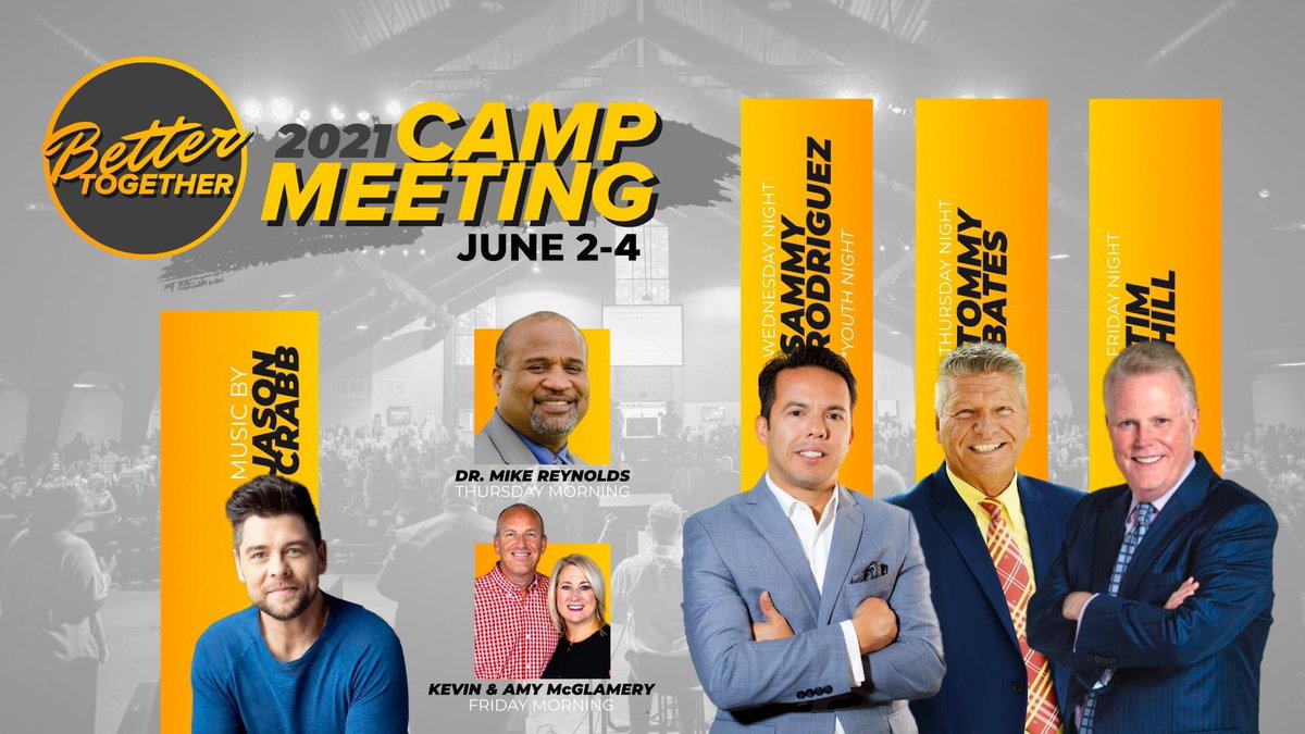 There are two ways to attend Camp Meeting 2021, you can join us in person at the Church of God campground in Tifton or worship from home through our livestream on our website or Facebook page.