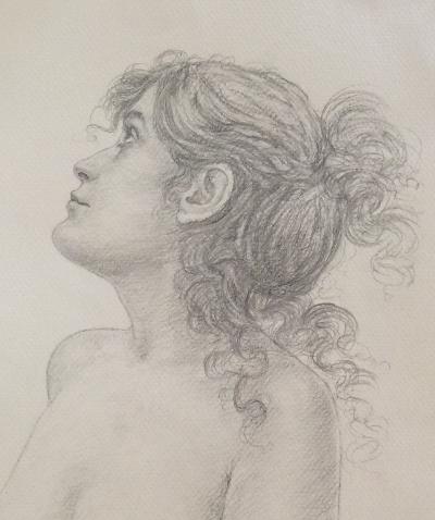 ArtistJuliaMee's tweet photo. Homage to International Women’s Day/ Ommaggio alla giornata internazionale delle donne #inspiringwomen 
#internationalwomensday2021 #inspiringwomenartists #preraphaeliteinspired #prs #vas #ssa #hca #creativity #murals #drawing #marchmontmuralcycle #marchmonthouse #scottishborders https://t.co/l7uWZEyta1